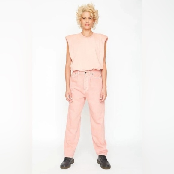 Sandrine Rose (Free People) Blush Pink pants size 27 - Picture 2 of 10